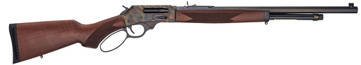 [619835200389] Henry H012GMCC Big Boy Side Gate Full Size 357 Mag 10+1 20" Blued Octagon Barrel, Color Case Hardened Steel Receiver, American Walnut Stock Right Hand