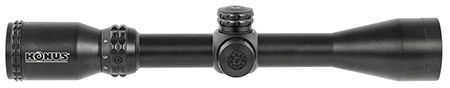 [698156072783] Konus 7278 KonusPro 275 Matte Black 3-9x40mm 1" Tube Engraved Ballistic 275 Dot Reticle for Muzzleloader