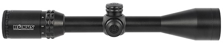 [698156072790] Konus 7279 KonusPro 275 Matte Black 3-10x 44mm 1" Tube Dual Illuminated Blue/Red Engraved 275 Ballistic Dot Reticle