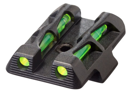 [613485589313] HiViz GLLW11 LiteWave Rear Sight for Glock 42/43 Green Fiber Optic Rear Sight