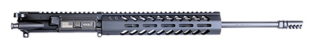 [854164007005] HM Defense 16MBUP556 MonoBloc Upper  223 Rem, 5.56x45mm NATO 16" Black Cerakote Barrel, 7075-T6 Aluminum Black Anodized Receiver, 15" M-LOK Free-Float Handguard for AR-15