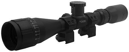 [793676092836] BSA 3006412X40AOWRTB Sweet 30-06 Black Matte 4-12x 40mm AO 1" Tube 30/30 Reticle Features Weaver Rings