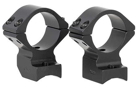 [810301022447] Talley 950766 Scope Mount/Ring Combo Lightweight Matte Black Aluminum 1" Tube Barrett Fieldcraft Picatinny Rail Mount High Rings