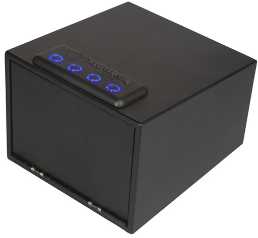[672352012453] Bulldog BD4040L Magnum Quick Vault Access Code/Key Entry Black Powder Coat Steel