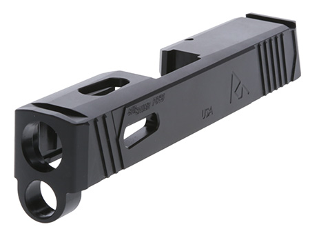 [788130031216] Rival Arms RA10P001A Optic Ready Slide A1 Sig P365 Black 416R Stainless Steel