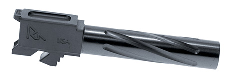 [788130029947] Rival Arms RA20G201D Precision V1 Match Grade 9mm Luger Compatible w/Glock 19 Gen3-4, 4.02" Fluted PVD Stainless Steel