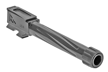 [788130030110] Rival Arms RA20G802D Precision V1 Match Grade 9mm Luger Compatible w/Glock 48, 4.17" Fluted Threaded PVD Stainless Steel