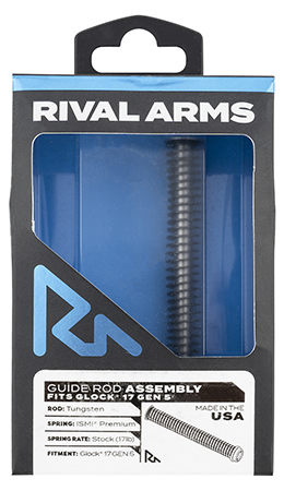 [788130031629] Rival Arms RA50G121T Guide Rod Assembly  Tungsten Stainless Steel for Glock 17 Gen5