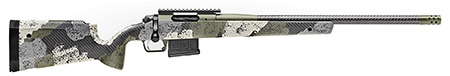 [706397939175] Springfield Armory BAW92265CMCFG 2020 WayPoint  6.5 Creedmoor 5+1 22" CF Evergreen Camo Hybrid Profile w/M-LOK Stock Mil-Spec Green Cerakote Right Hand