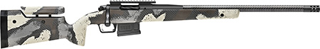 [706397939526] Springfield Armory BAW92265CMCFDA 2020 WayPoint  6.5 Creedmoor 5+1 22" CF Ridgeline Camo Hybrid Profile w/Adj Cheek Comb  &  M-LOK Stock Desert Verde Cerakote Right Hand
