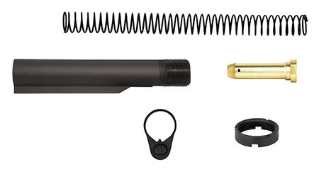 [811261021990] TacFire MAR047A AR15 Buffer Tube Kit Mil-Spec Black AR-15