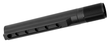 [765857617299] LBE Unlimited BUF001 Commercial Buffer Tube  6 Position AR-15 Black