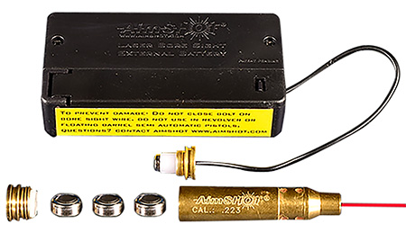 [669256223207] Aimshot BS22320X Laser Boresighter  Cartridge 223 Rem Brass 20X Brighter