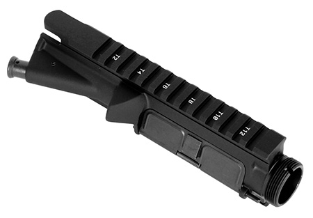 [784682014653] LBE Unlimited ARUPPER Upper Receiver  5.56x45mm NATO 7075-T6 Aluminum Black Receiver for AR-15 Includes Forward Assist
