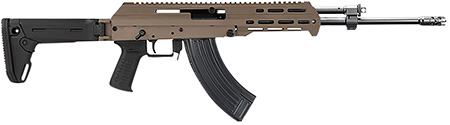 [644216951758] M+M Industries M10XZSHFDE M10X  7.62x39mm 30+1 16.50" Barrel w/Muzzle Brake, 5 Position Side Folding Collapsible Stock, Black Magpul SL Grip, Short Handguard Optics Ready