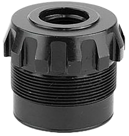 [810128161176] Dead Air DA414 Ghost-M  &  Pyro Fixed Mount M13.5x1 LH tpi Black