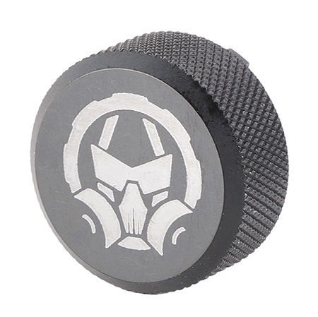 [810128161015] Dead Air DM3000 P-Series Front Cap Tool Steel Black Fits Ghost/Mask Suppressor