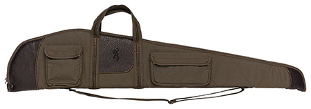 [023614965701] Browning 1415048448 Laredo  48" Olive/Brown Canvas/Leather Closed-Cell Foam Padding Water Resistant