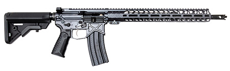 [810033782695] Battle Arms Development AUTHORITY 010 Authority Elite 223 Wylde 16" 30+1 Battlearms Gray 6 Position B5 Bravo Adjustable Stock Black Polymer Grip