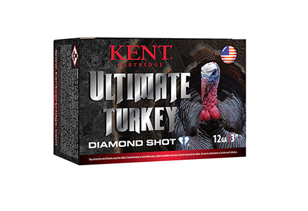 [656308990156] Kent Cartridge C123TK565 Ultimate Turkey 12Gauge 3" 2oz 5Shot 10 Per Box/10 Case