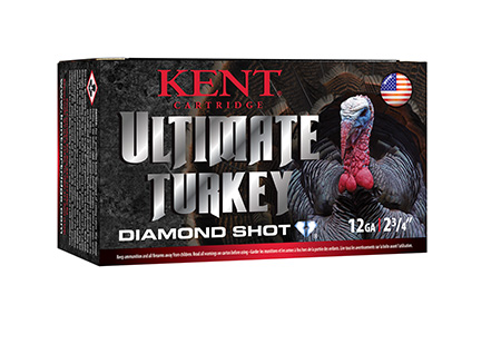 [656308990255] Kent Cartridge C122TK465 Ultimate Turkey 12Gauge 2.75" 1 5/8oz 5Shot 10 Per Box/10 Case