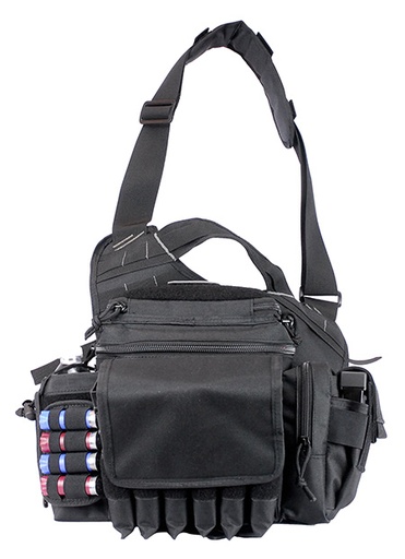 [819763010344] GPS Bags 1180RDPB Rapid Deployment Sling Pack Black 600D Polyester Large 1 Handgun