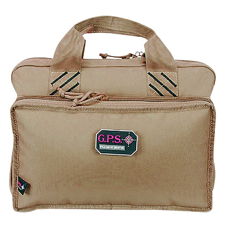 [819763010962] GPS Bags 1310PCT Quad  Tan Holds 4 Handguns