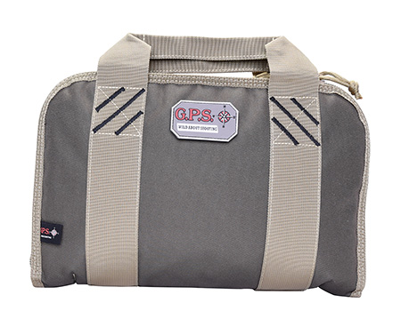 [819763011655] GPS Bags 1308PCRK Double Pistol Case Rifle Green Nylon w/ Visual ID Storage System