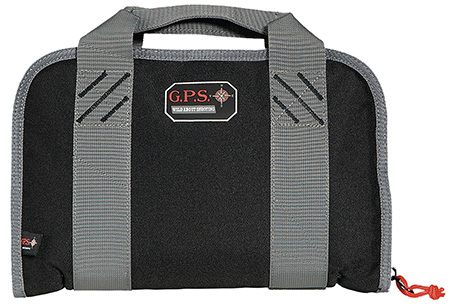 [819763010009] GPS Bags 1107PCCB Double Compact Black Holds 1-2 Handguns