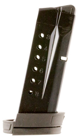 [708279012044] ProMag SMI27 Standard  8rd 9mm Luger Fits S&W M & P Shield Blued Steel