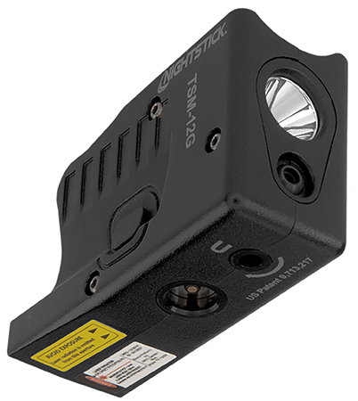 [017398807852] Nightstick TSM12G Light with Green Laser for Glock 26/26/33  Black 150 Lumens White LED