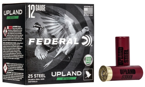 [604544672473] Federal USH1226 Upland Field  &  Range 12Gauge 2.75" 1oz 6Shot 25 Per Box/10 Case