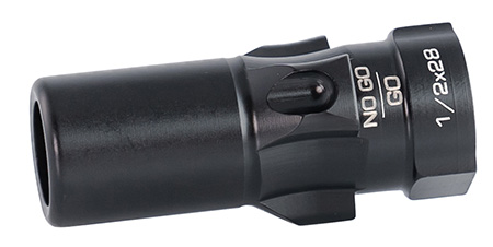 [859383006709] Rugged Suppressor OA003 3 Lug Adapter Obsidian Accessoies 1/2"-28 tpi Black