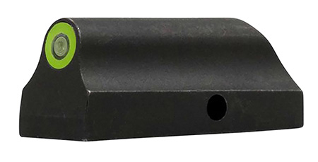 [647533023337] XS Sights RP0013N4G Standard Dot Revolver Front Sight- Ruger  Black | Green Tritium Green Outline Front Sight