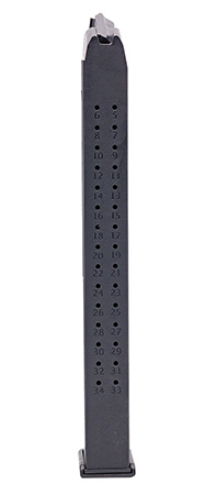 [865221000129] Toolman Tactical, Inc GL35B Glock  35rd 9mm Luger Black Polymer