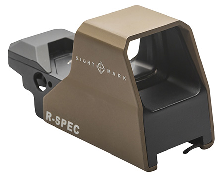 [812495023408] Sightmark SM26031DE Ultra Shot R-Spec Reflex Sight Dark Earth 1 x 33 mm x 24 mm  3 MOA Red/Green Dot/5 MOA Dot/50 MOA Circle Multi Reticle