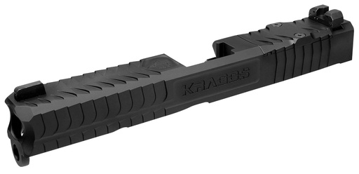 [810943031500] CMC Triggers SLD173GRMR Kragos  Compatible w/Glock 17 Gen3 RMR Cut Black DLC Stainless Steel