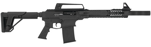 [817461014916] Escort HEDF12180501 DF12  12 Gauge Semi-Auto 3" 5+1 18" Black Cerakote Steel Barrel, Black Anodized Charging Handle Aluminum Receiver, Black Adj Comb Synthetic Stock, Black Grip, Ambidextrous