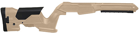 [708279012402] Archangel AAP1022DT Precision Stock  Desert Tan Synthetic Fixed with Adjustable Cheek Riser for Ruger 10/22