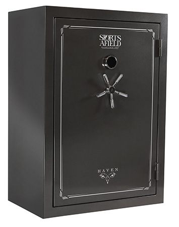 [813204024891] Sports Afield SECSA5942HX Haven  Electronic Keypad/Key Entry Dark Gray Metallic Steel Holds 48 + 8 59" H x 42" W x 26" D Fireproof- Yes