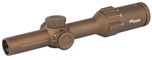 [798681613786] Sig Sauer Electro-Optics SOT61239 Tango6T  Flat Dark Earth 1-6x24mm 30mm Tube Illuminated DWLR6 Reticle