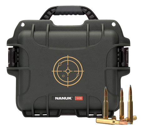 [666365027184] Nanuk 908AMMO1 908  223Rem Black/White Resin 600rds