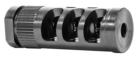 [811071013413] GrovTec US Inc GTHM315 G-Comp Muzzle Compensator Black Nitride Steel with 1/2"-28 tpi Threads for 223 Cal