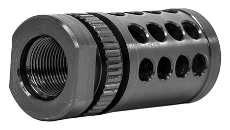 [811071013437] GrovTec US Inc GTHM317 G-Nite Flash Suppressor Black Nitride Steel with 1/2"-28 tpi Threads for 223 Cal