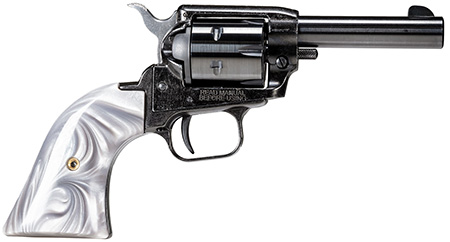 [727962704691] Heritage Mfg BK22B3GPRL Barkeep  22 LR 6 Shot, 3" Black Oxide Steel Barrel, Black Oxide Zinc Alloy Frame, Black Oxide Cylinder, Gray Pearl Grip, Manual Safety, Exposed Hammer