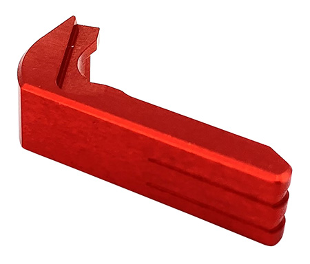 [037182204568] Cross Armory CRGMCRD Mag Catch  Extended Compatible w/ Glock Gen1-3/P80 Red Anodized Aluminum