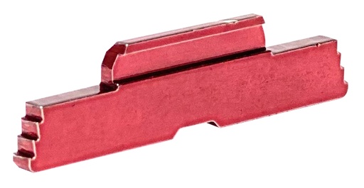 [037182204544] Cross Armory CRG5SLRD Slide Lock  Extended Compatible w/Glock Gen1-5/P80 Red Steel