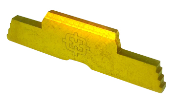 [080101993623] Cross Armory CRG5SLGD Slide Lock  Extended Compatible w/Glock Gen1-5/P80 Gold Steel