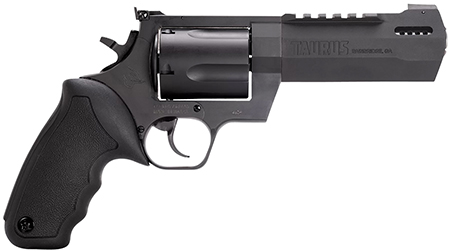 [725327620617] Taurus 2460051RH Raging Hunter  460 S&W Mag 5rd 5.12" Matte Black Barrel Matte Black Oxide Steel Cylinder  &  Frame Black Rubber with Integrated Cushion Insert Grip