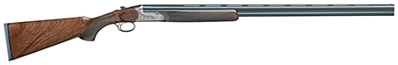 [853418243169] Rizzini USA 2403-16 BR110 Light Luxe 16 Gauge 28" O/U VR 2rd 3" Gray Anodized Turkish Walnut Fixed Pistol Grip Stock Right Hand (Full Size) Includes Multi-Choke